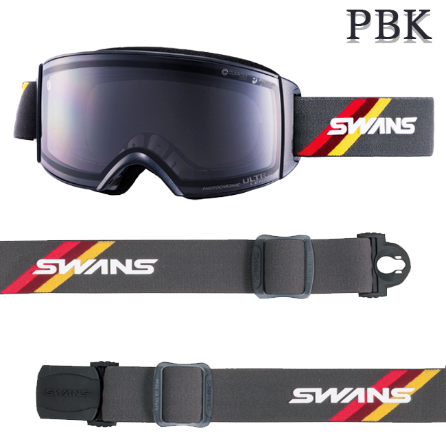 スノーゴーグル スワンズ SWANS RACAN ラカン ULTRA調光レンズ ダブル