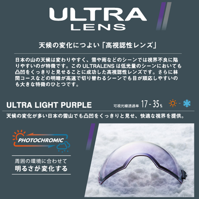 スノーゴーグル　スワンズ SWANS　RIDGELINE　リッジライン　くもり止め加工 メガネ対応 ヘルメット対応　ULTRA偏光レンズ 偏光レンズ【RL-MDH-PU-LP】 |  | 06