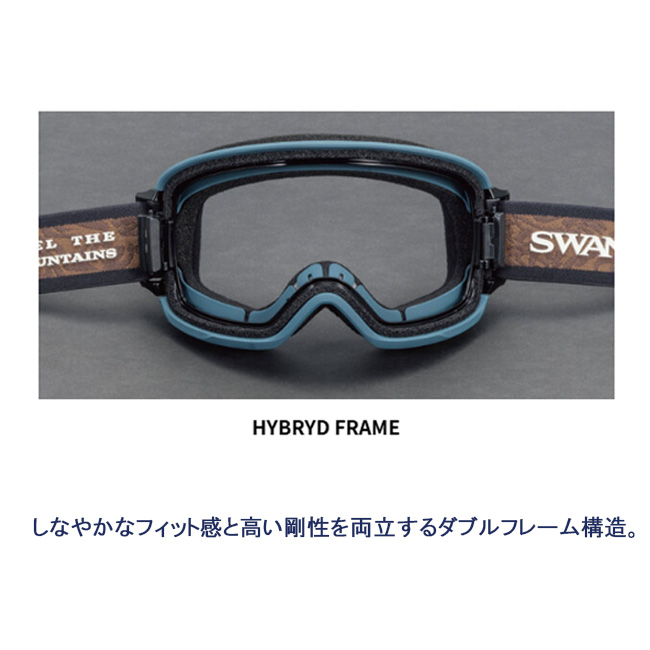 スノーゴーグル 調光レンズ スワンズ SWANS RIDGELINE リッジ