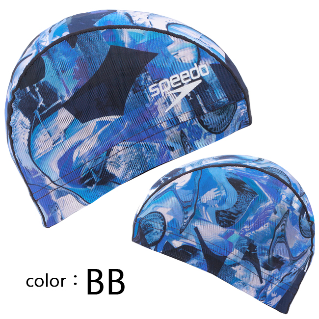 スイムキャップ キャップ 水泳帽 大人用 ユニセックス スピード SPEEDO メッシュキャップ  フィットネス ジム トレーニング 水泳 【SE12453】 |  | 03