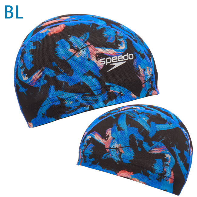 スイムキャップ キャップ 水泳帽 大人用 ユニセックス スピード Speedo メッシュキャップ フィットネス ジム トレーニング 水泳 【SE12654】 関連画像1