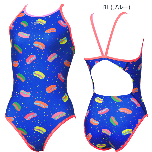 speedo（スピード） レディース 競泳水着 練習用 女性用 耐塩素 スイム