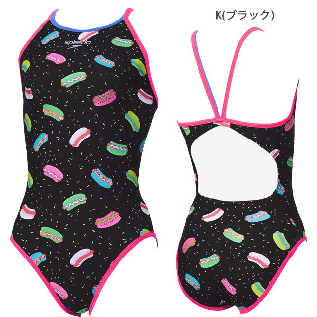 speedo（スピード） レディース 競泳水着 練習用 女性用 耐塩素 スイム