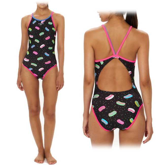 speedo（スピード） レディース 競泳水着 練習用 女性用 耐塩素 スイム