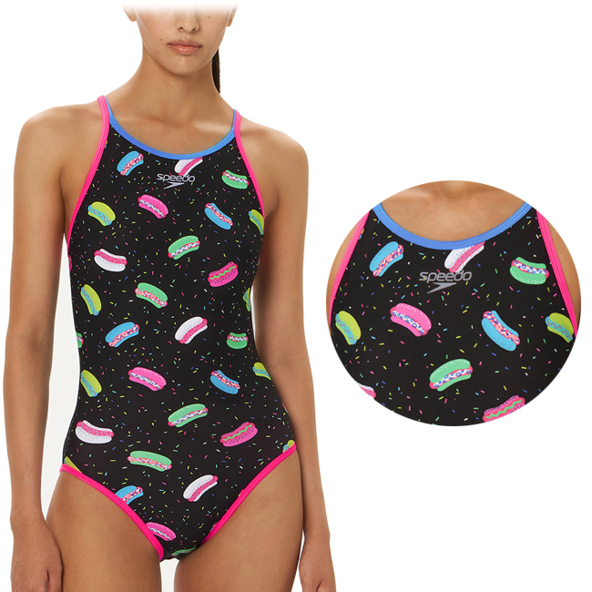 speedo（スピード） レディース 競泳水着 練習用 女性用 耐塩素 スイム