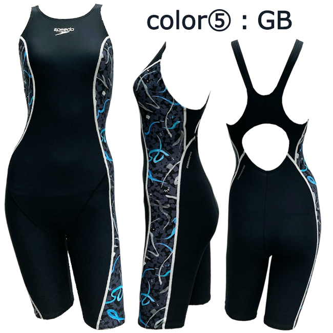 競泳水着 フィットネス水着 練習用 レディース SPEEDO スピード 体型カバー フィットネス トレーニング水着 レディース  オールインワン水着 【STW12546Z】 | speedo | 05