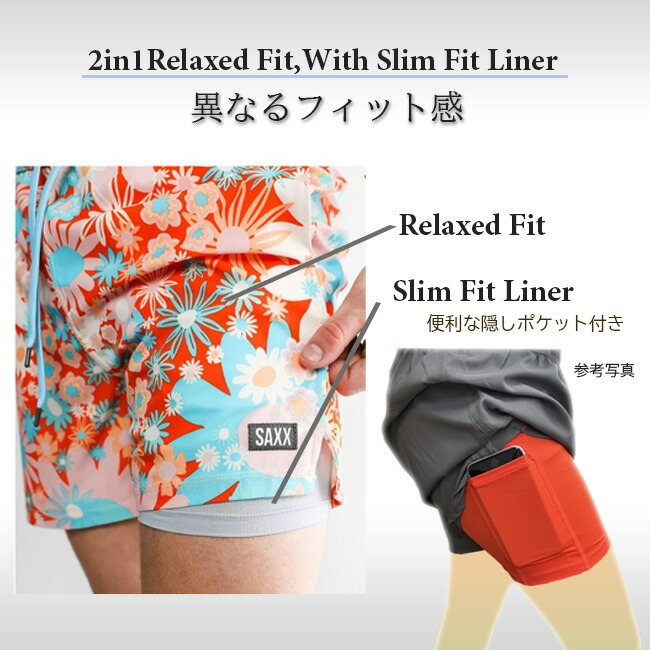 下着・アンダーウェア masa アンダーウェア サーフパンツ ボトムス SAXX サックス メンズ 男性用