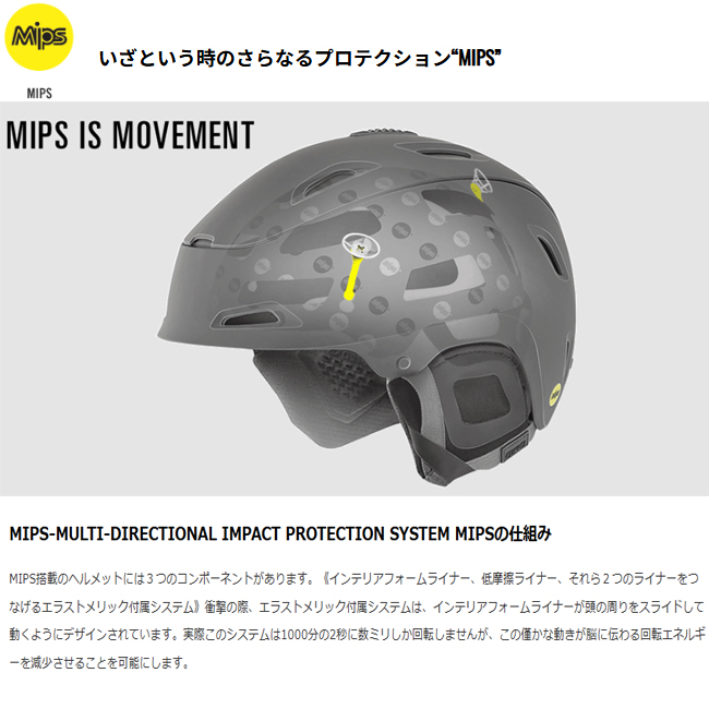 スノーヘルメット GIRO ジロ タガートミップス スノーボード スキー インモールド構造 男性 女性 通気性 CE認証 EN-1077 InForm2 スノーギア【TAGGERT MIPS】 | GIRO | 03