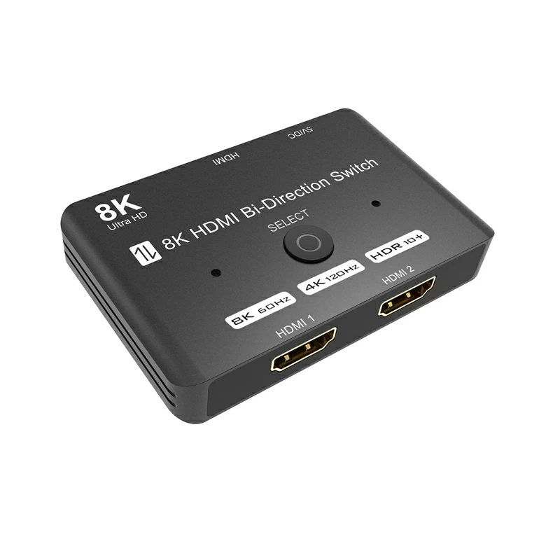 全品|2点10%OFF】 hdmi 分配器 双方向 8K 60HZ 4k 120hz 2.1 切替器 2