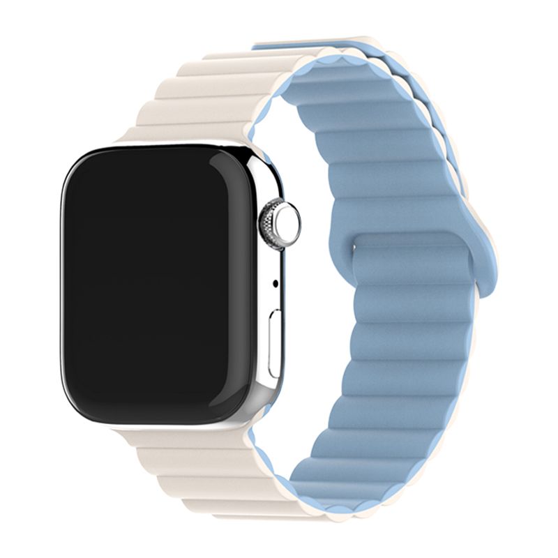 アップルウォッチ バンド マグネット シリコン 柔らかい レディース メンズ apple watch バンド おしゃれ アップルウォッチ ベルト | Apple Watch | 10