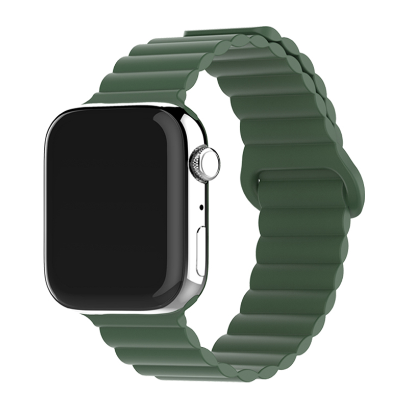 アップルウォッチ バンド マグネット シリコン 柔らかい レディース メンズ apple watch バンド おしゃれ アップルウォッチ ベルト | Apple Watch | 14