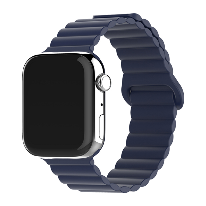 アップルウォッチ バンド マグネット シリコン 柔らかい レディース メンズ apple watch バンド おしゃれ アップルウォッチ ベルト | Apple Watch | 18