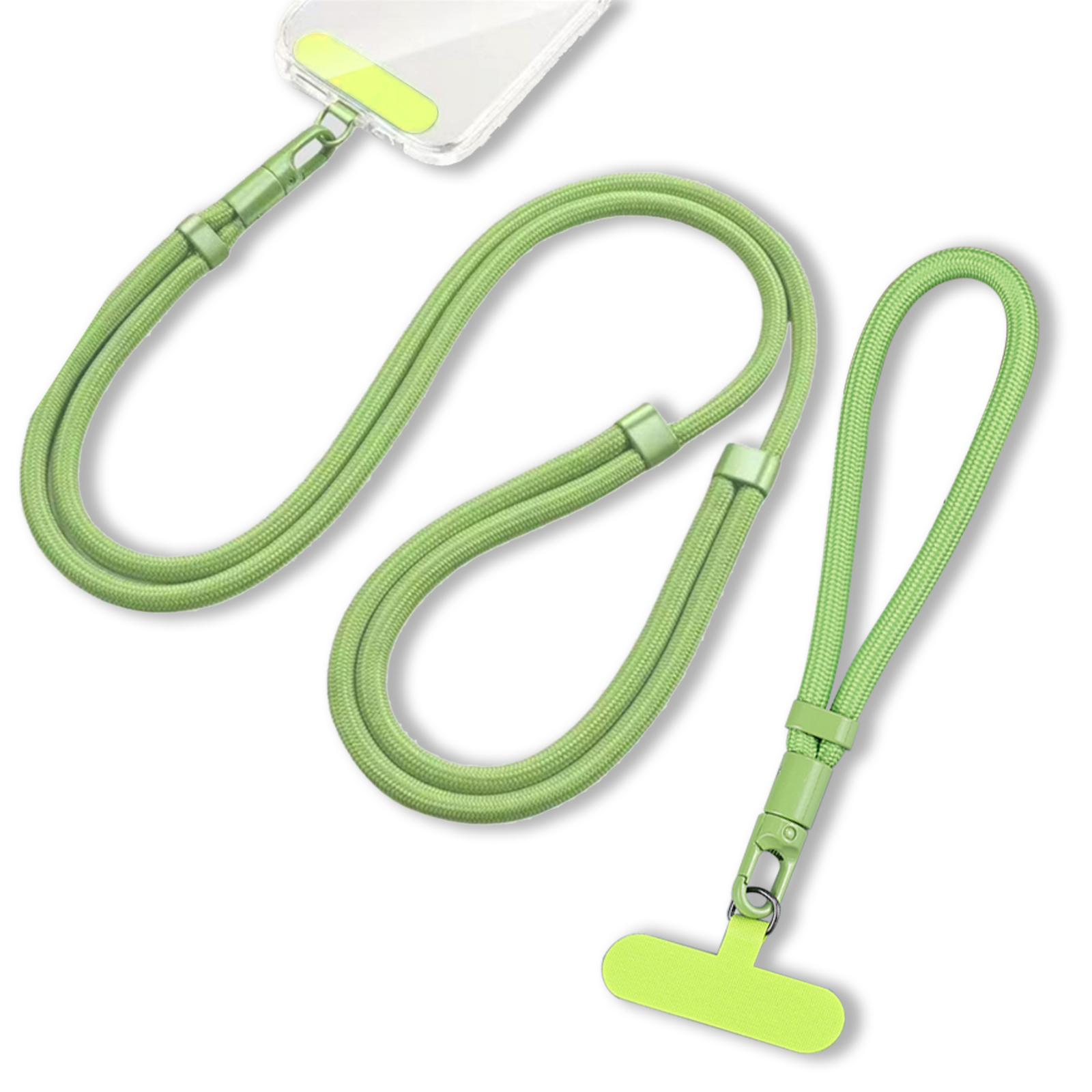 全品2点10％OFF】 スマホストラップ 首掛け 手首 2本セット 長さ調節