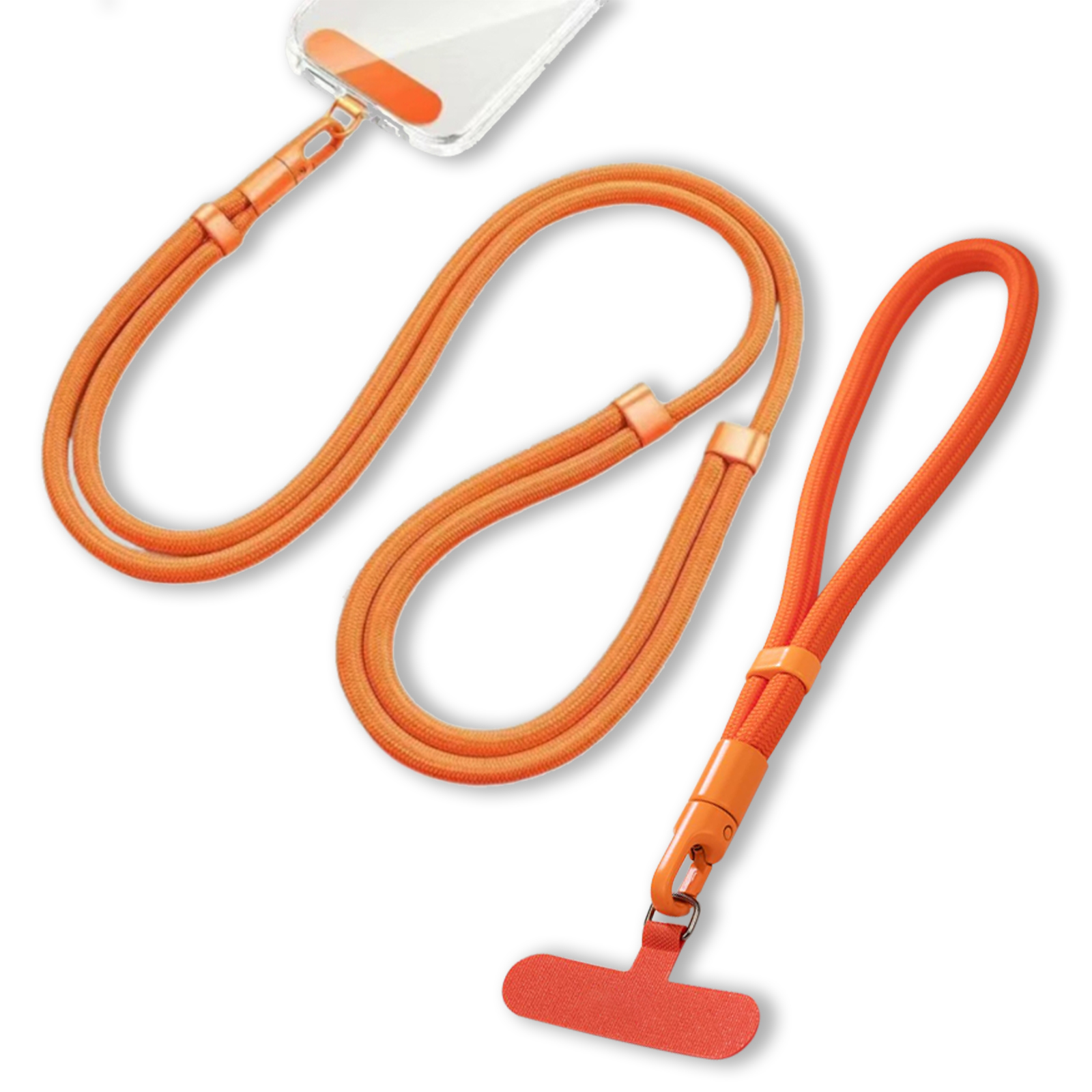 全品2点10％OFF】 スマホストラップ 首掛け 手首 2本セット 長さ調節