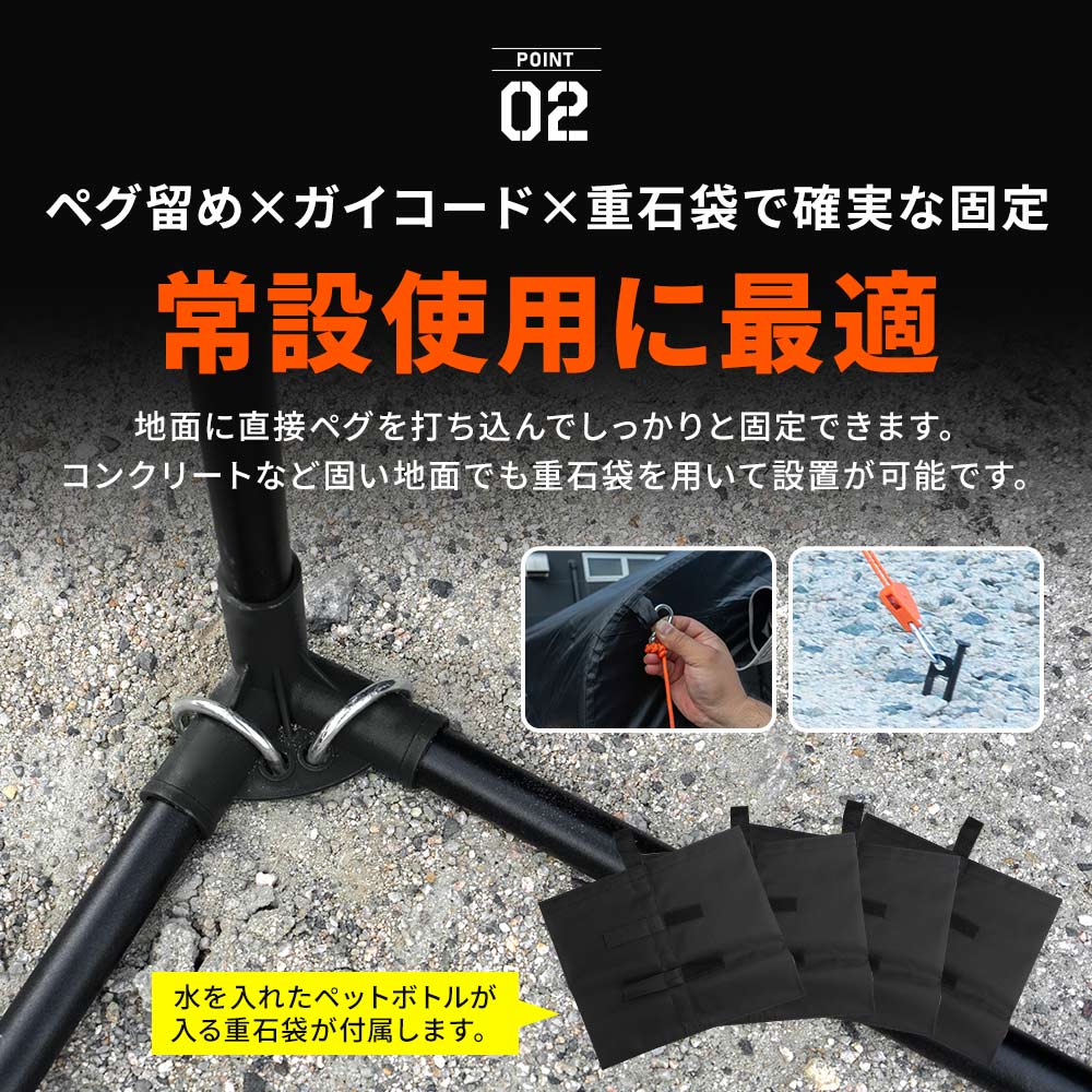 シェアスタイル 汎用 バイクガレージ タイヤ保管 タイヤカバー 収納