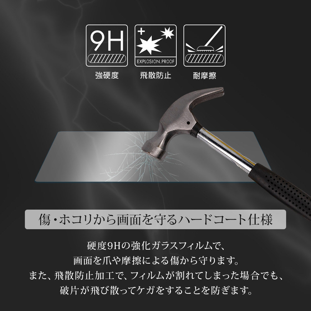 シェアスタイル 新型 フリード GT ナビ保護フィルム 1p 強化