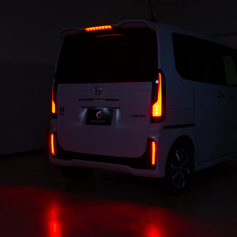 シェアスタイル LEDリフレクター 2p N-BOX JF3 JF4 JF5 JF6 NBOX 反射