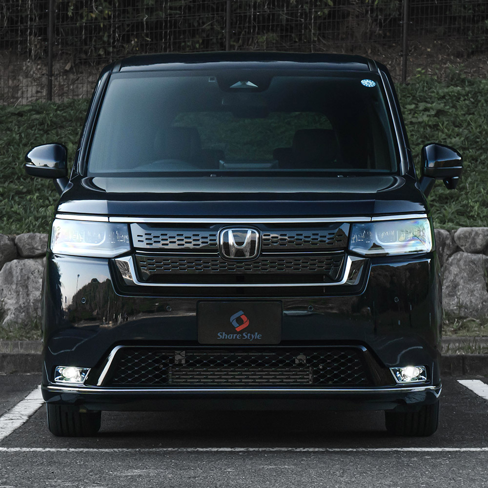 ⭐️ステップワゴンフォグライトガーニッシュ⭐️ クリスタルブラック