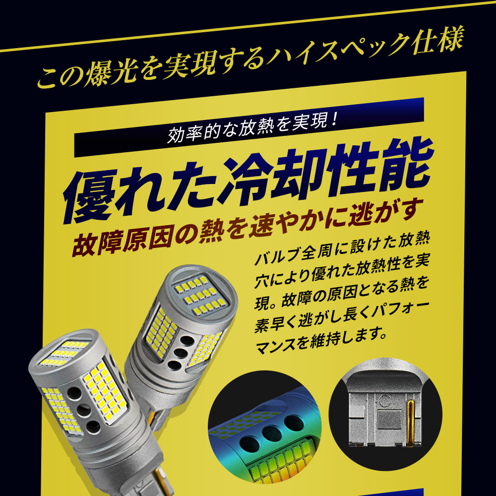 シェアスタイル ZC LED バックランプ T20 ウェッジ球 超爆光