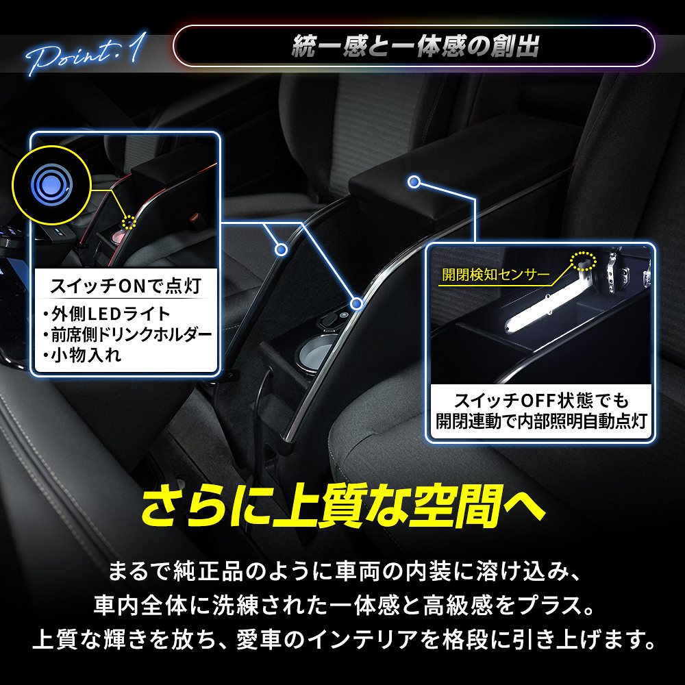シェアスタイル コンソールボックス セレナ C28 e-POWER車