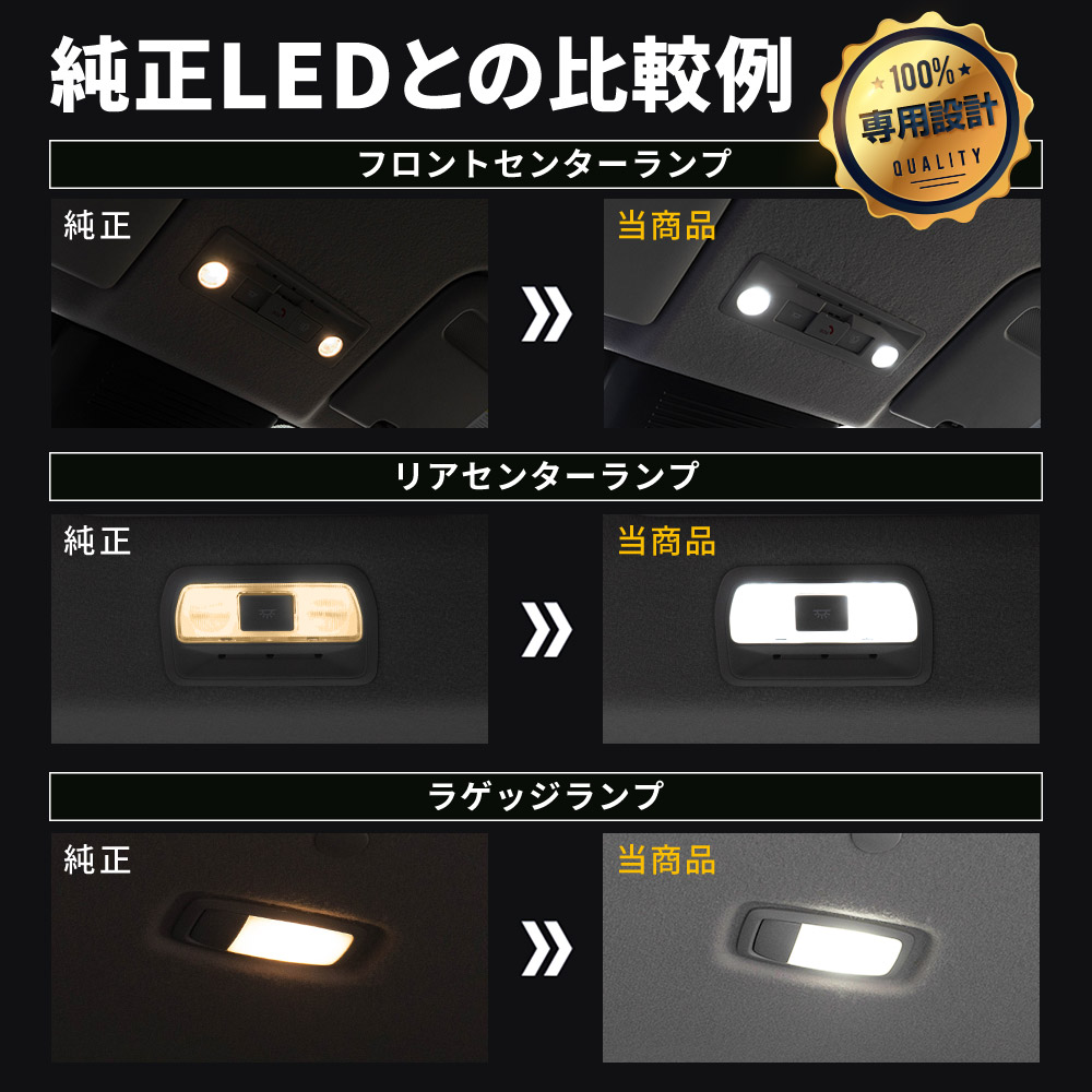 予約販売 6月下旬入荷予定】 セレナ C28 専用 LED ルームランプ 基板付 