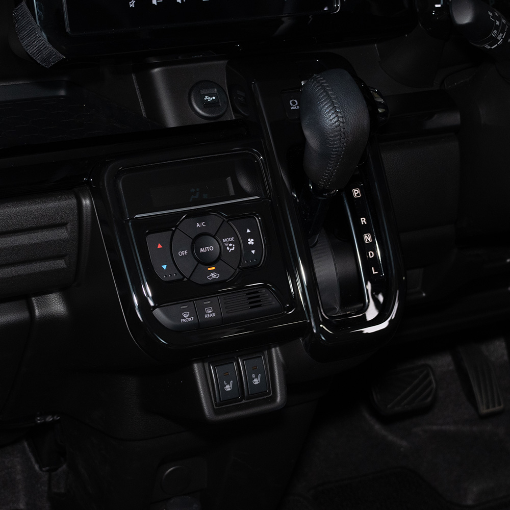 スペーシア　インテリアパネル　４点セット　ピアノブラック　スペーシアギア サムライプロデュース スペーシア スペーシアカスタム スペーシアギア