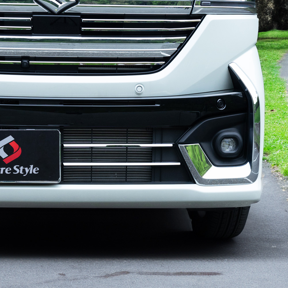 シェアスタイル スペーシアカスタム MK94S MK54S ロアグリルトリム 4p