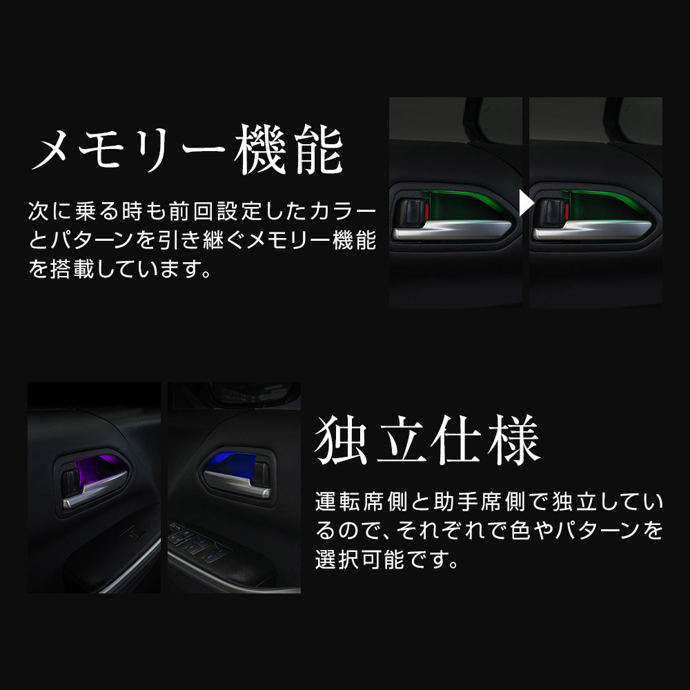 シェアスタイル ノア ヴォクシー 90系 専用 8色切り替え可能 インナー