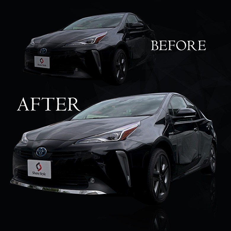 車 プリウス50後期ロアカバー、アンダーカバー、アンダースポイラー