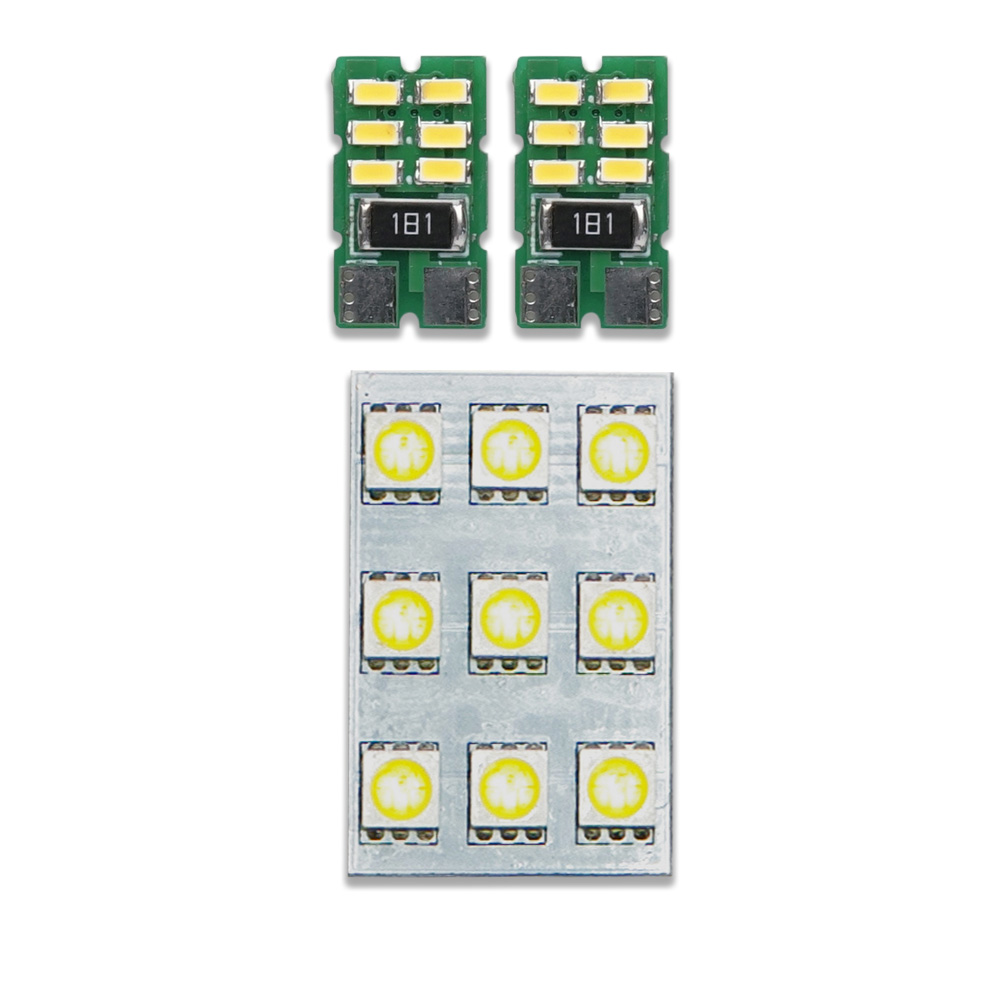 プリウス 60系 専用 LED ラゲッジバニティランプセット3p 純正交換 選べる2色 ルームランプ...