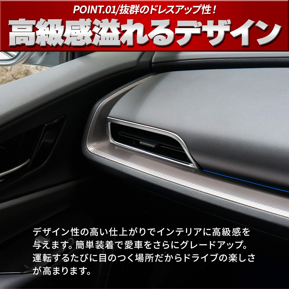 シェアスタイル プリウス 60系 専用 サイドエアコンパネル 2p