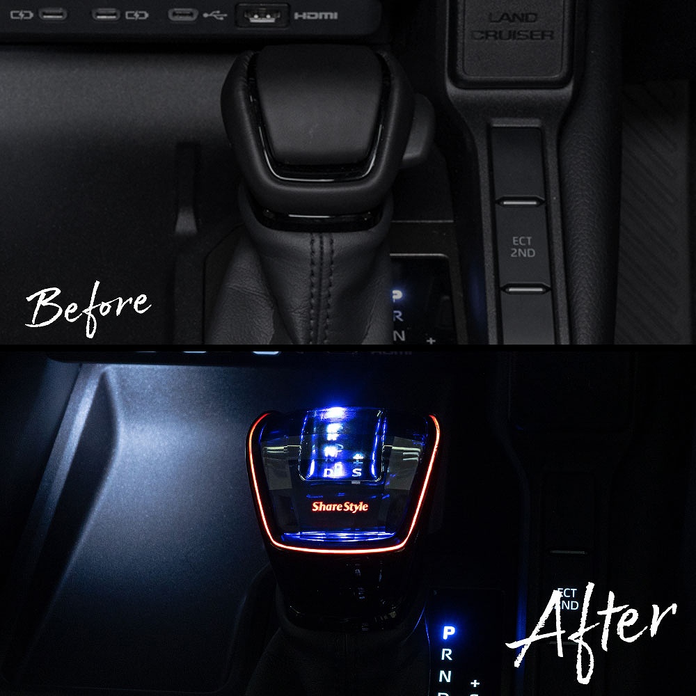 シェアスタイル ランクル 250 LEDシフトノブ ランドクルーザー 光る
