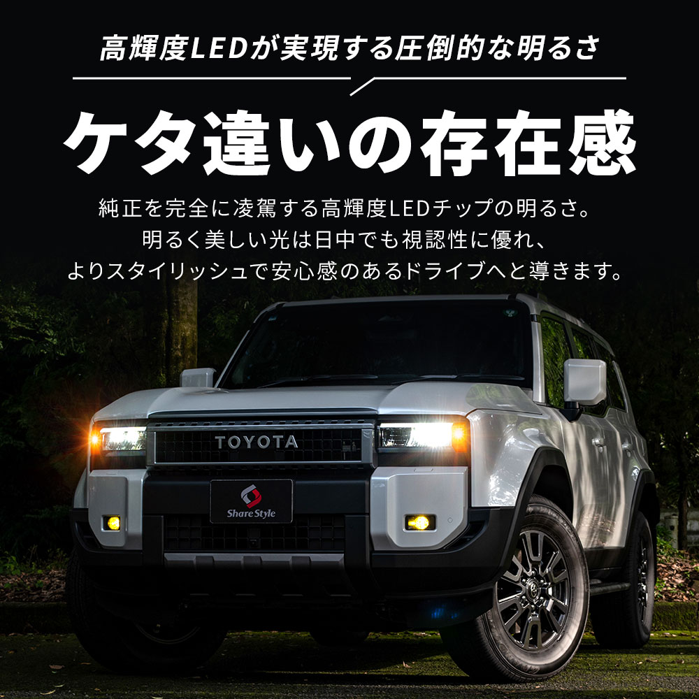 シェアスタイル ウィンカーポジション LED ランプ