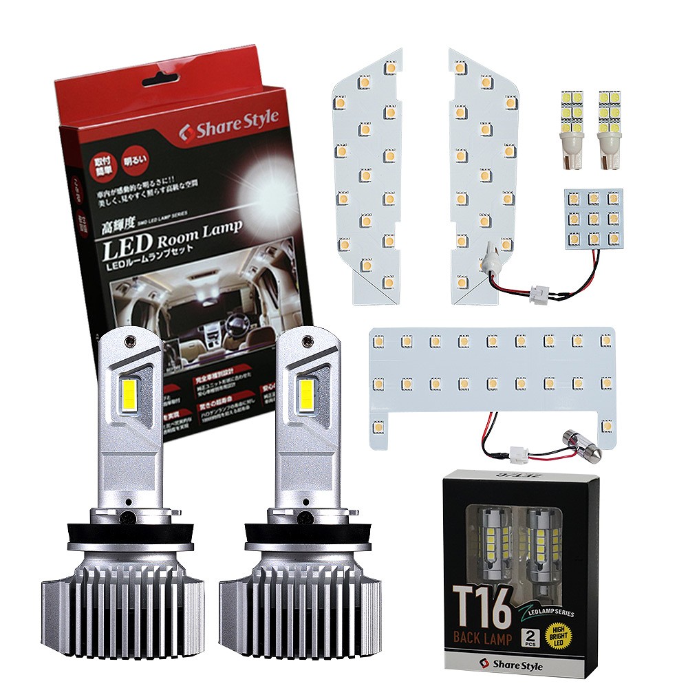 シェアスタイル (セット商品) RAV4 50系 LED フォグライト フルセット 