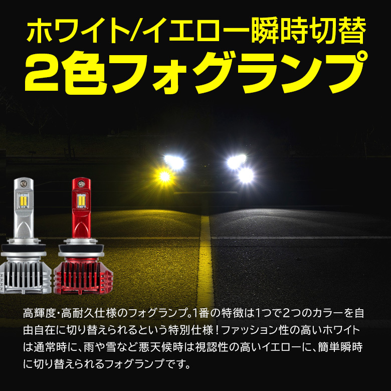 シェアスタイル (セット商品) RAV4 50系 LED フォグライト フルセット