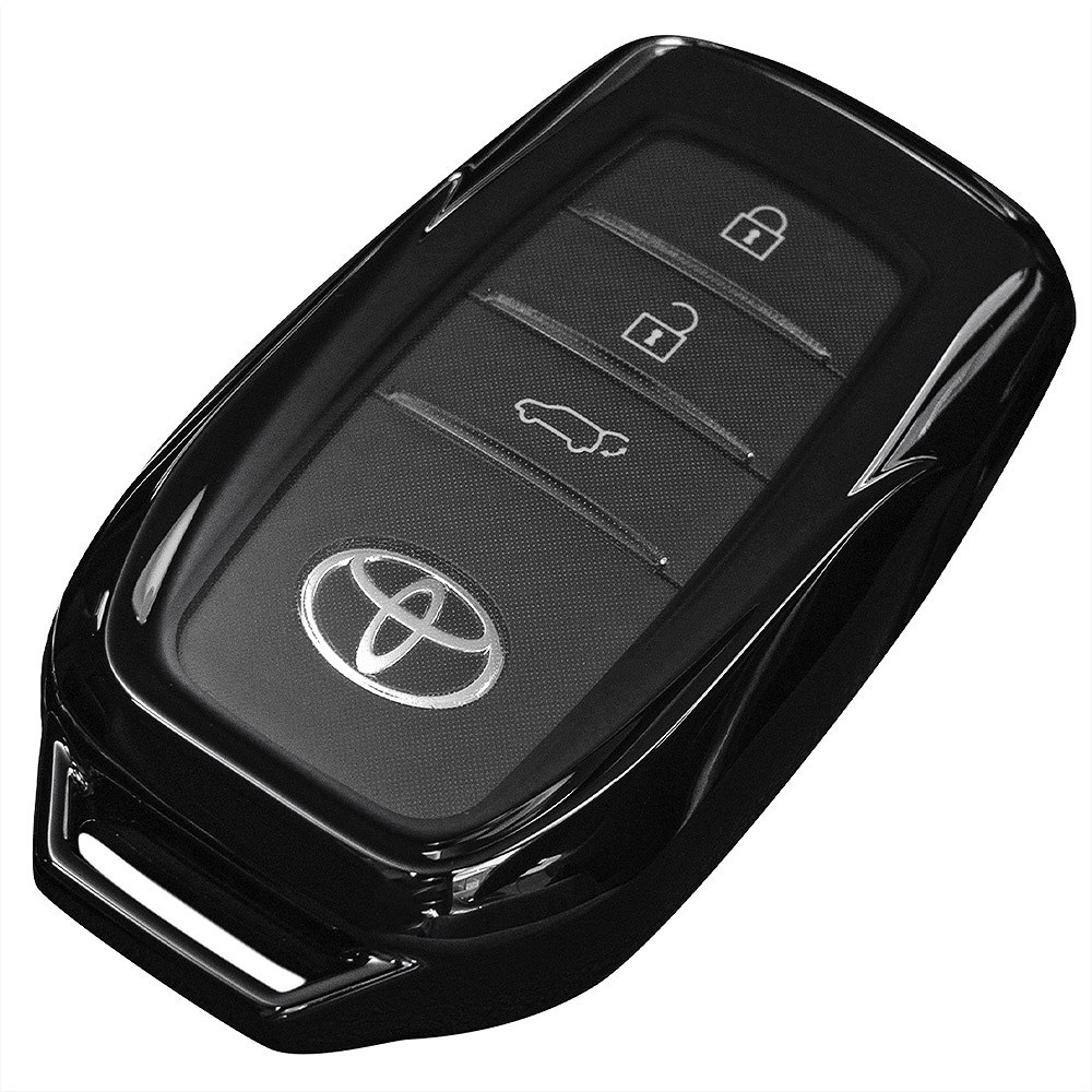 シェアスタイル RAV4 60系 メッキ風 TPU スマートキー カバー キー