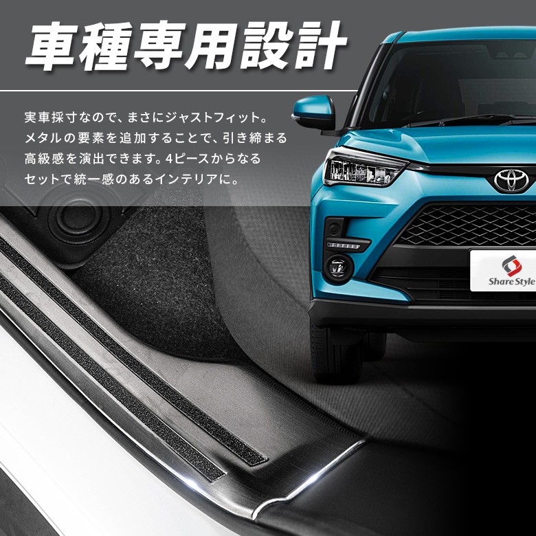 シェアスタイル ライズ ロッキー レックス インナースカッフプレート