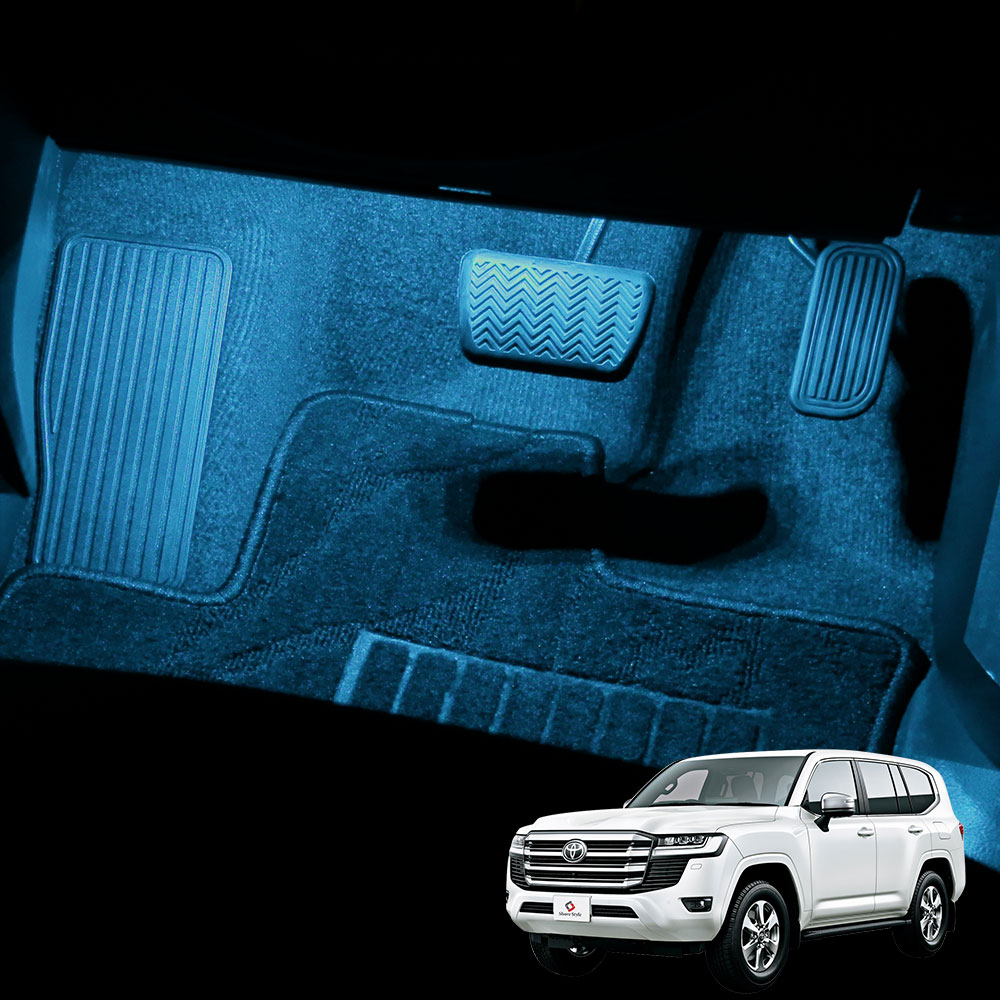 シェアスタイル ランドクルーザー300 LED フットランプ 2p 運転席 助手