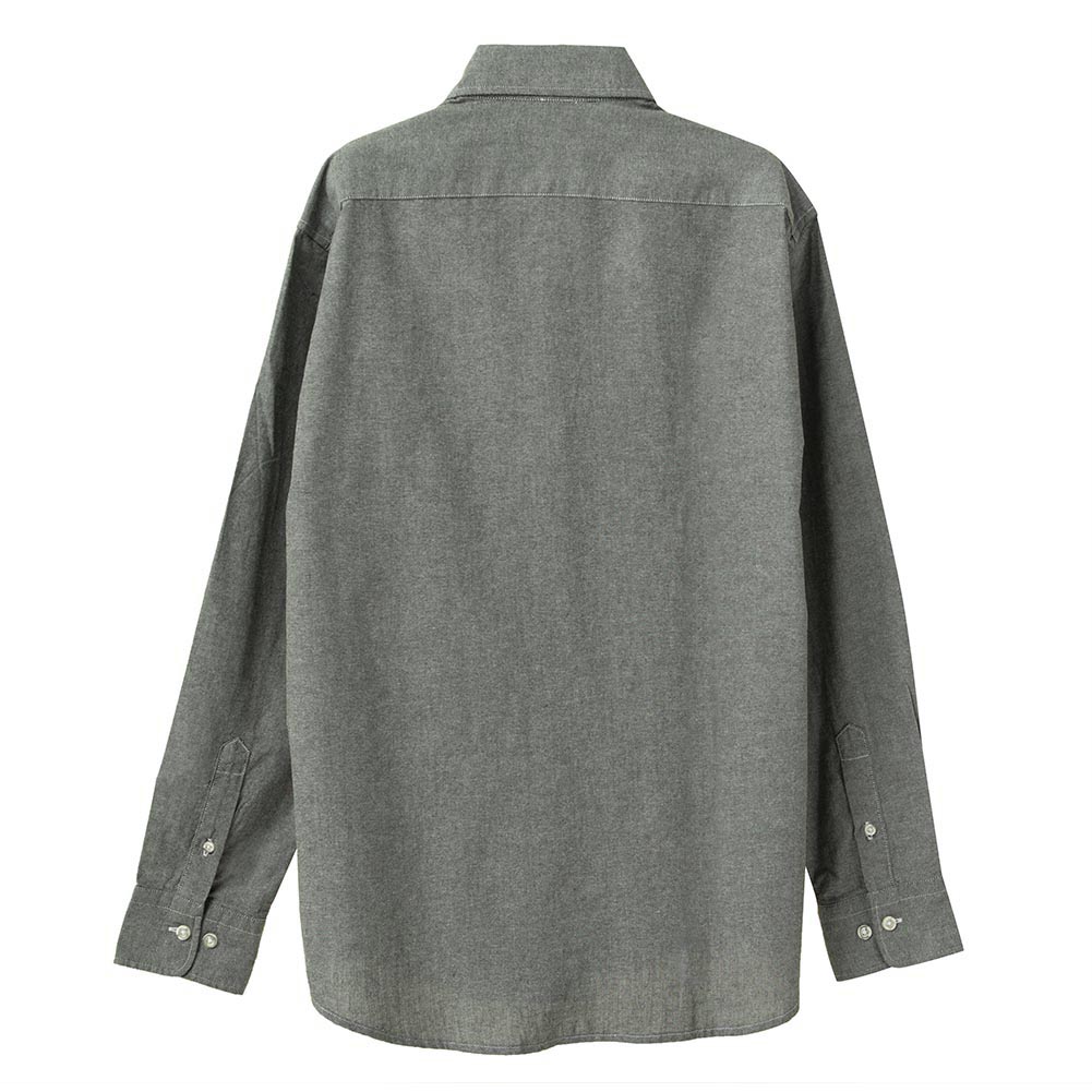 CANTERBURY WOOD 綿100% コットン 長袖 カジュアルシャツ ボタンダウン