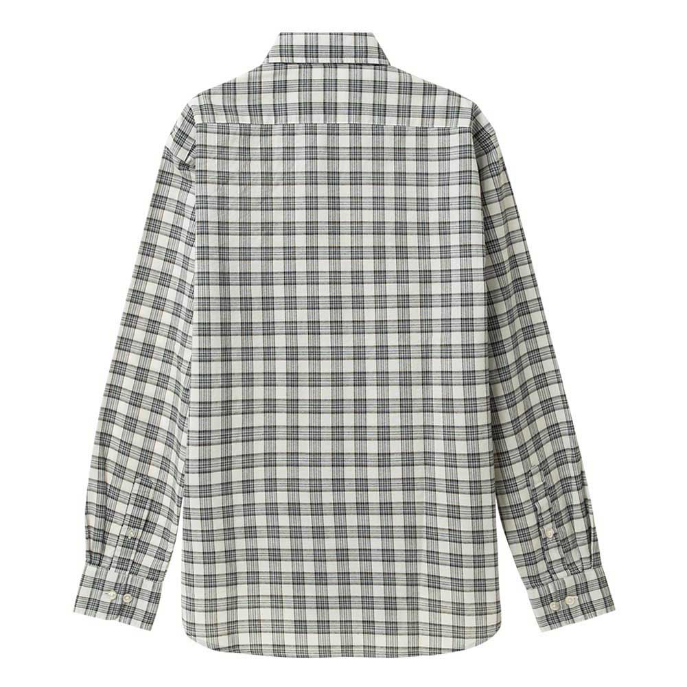 綿100% コットン 長袖 カジュアルシャツ チェックシャツ ボタンダウン