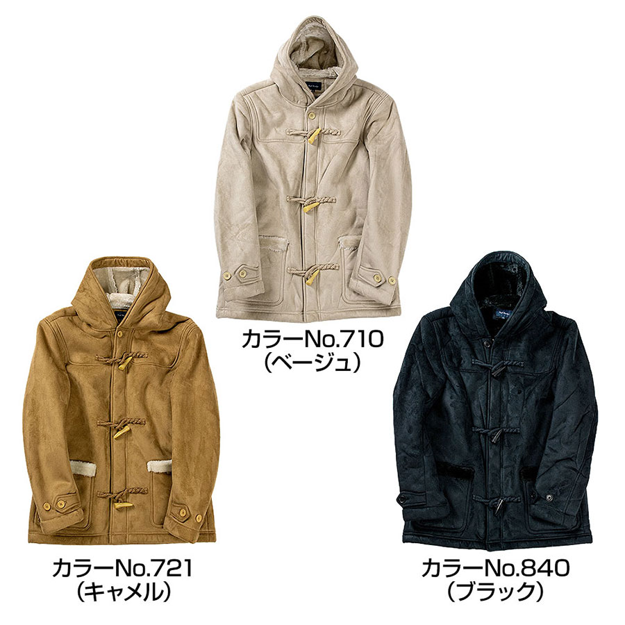 フェイクムートン ダッフルコート : シャツステーション - 通販