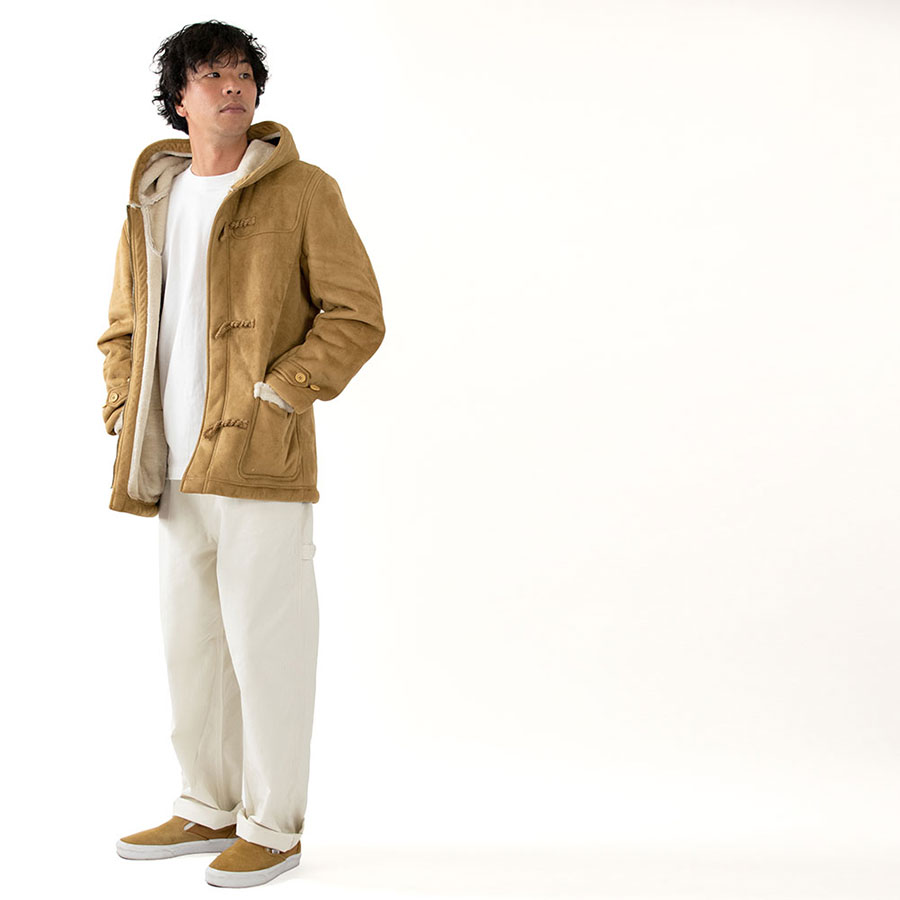 フェイクムートン ダッフルコート : シャツステーション - 通販