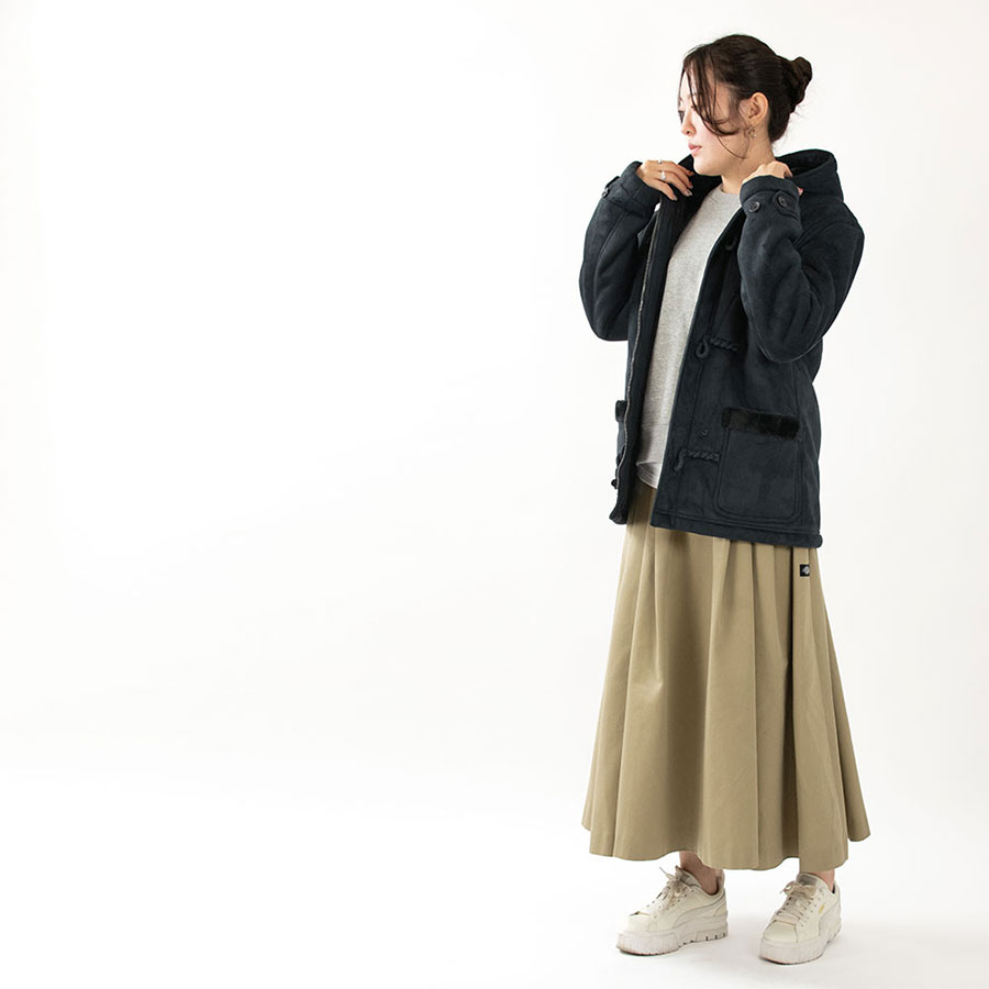 フェイクムートン ダッフルコート : シャツステーション - 通販
