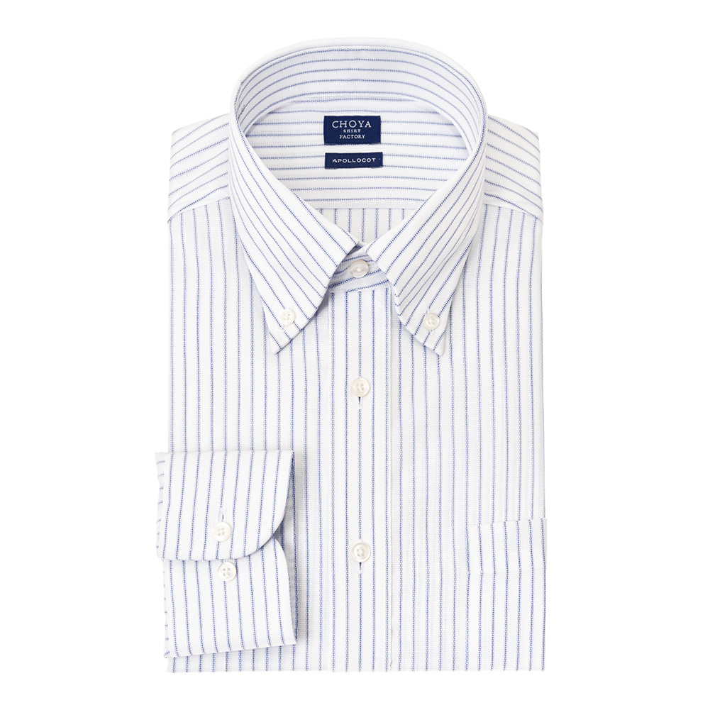 CHOYA SHIRT FACTORY 日清紡アポロコット ノーアイロン ノンアイロン 