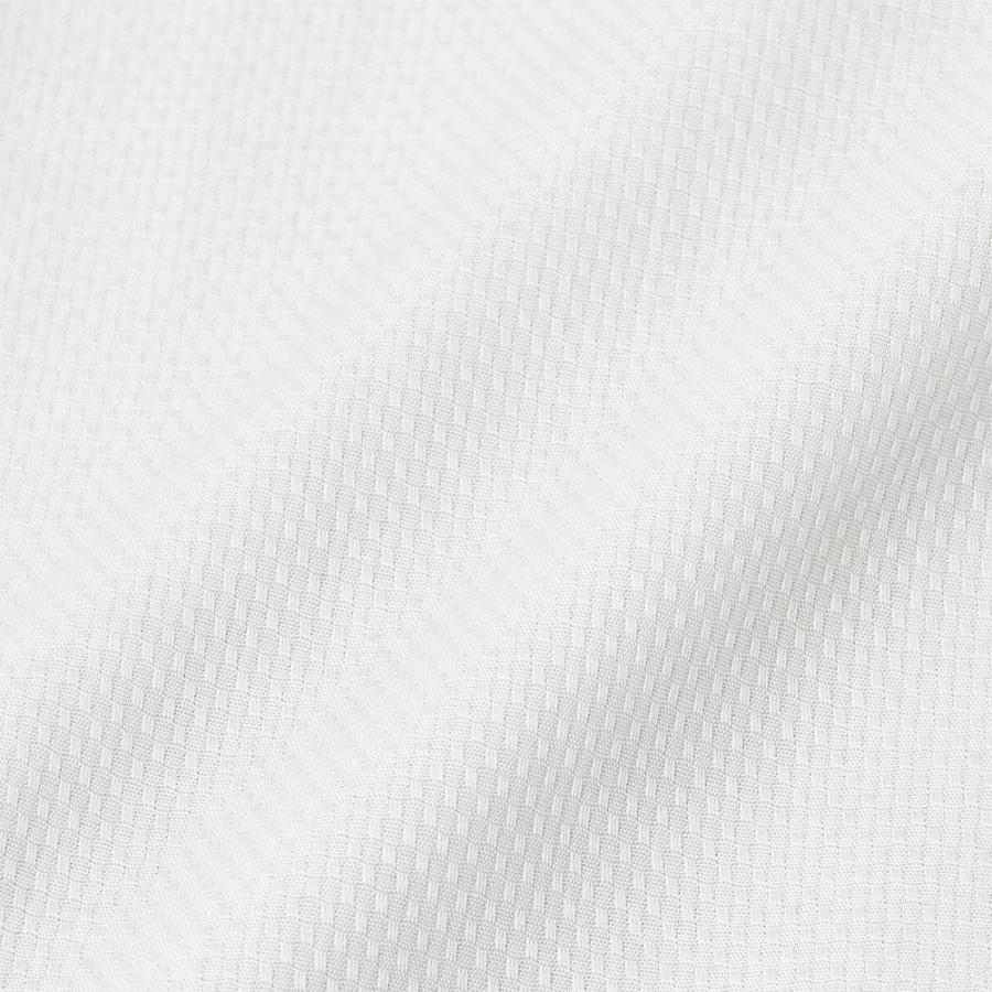 日清紡アポロコット スリムフィット 長袖 ワイシャツ メンズ  綿100％ 形態安定加工 白ドビー  ホワイト セミワイドカラー｜ss1946｜03