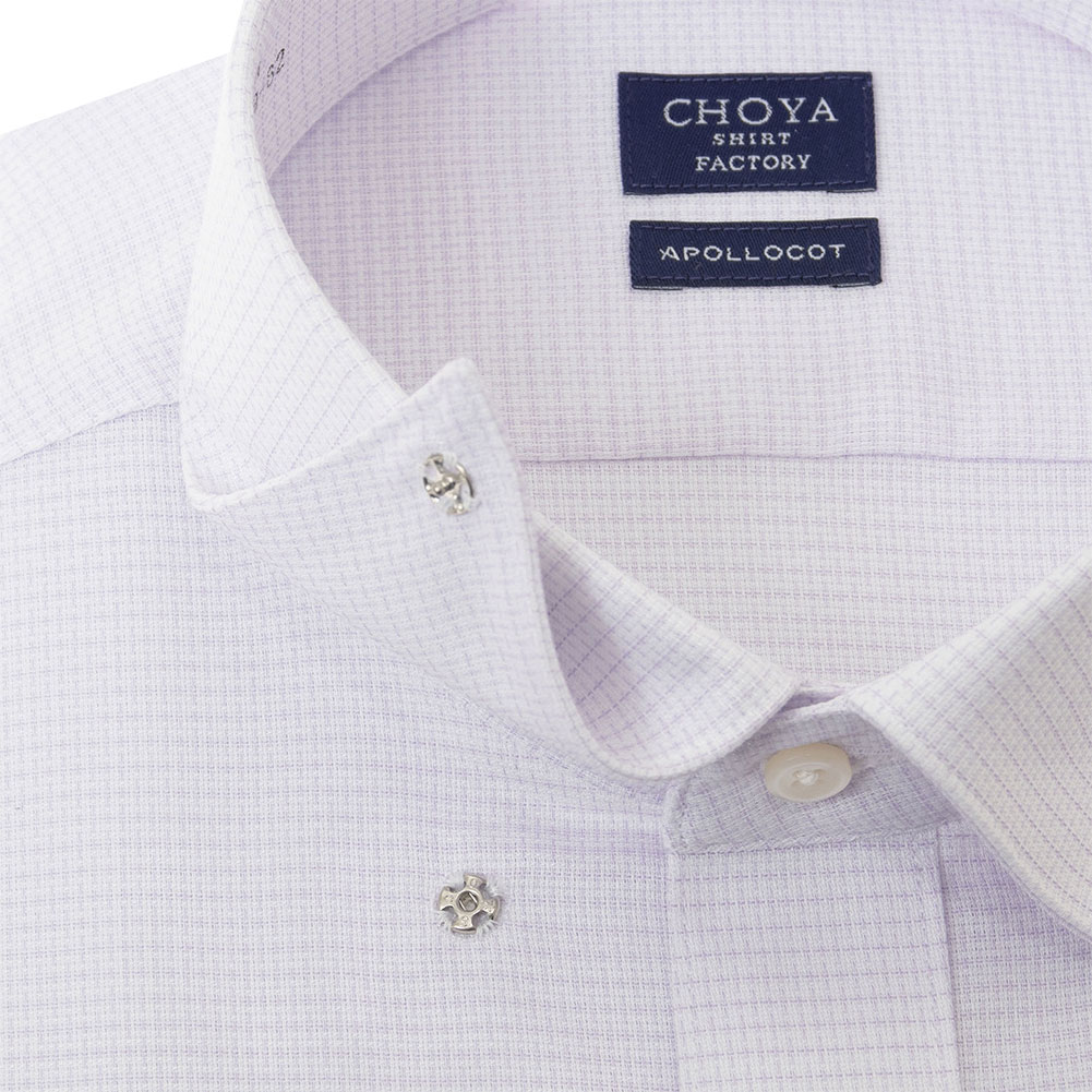 CHOYA SHIRT FACTORY 日清紡アポロコット 長袖 ワイシャツ メンズ 綿