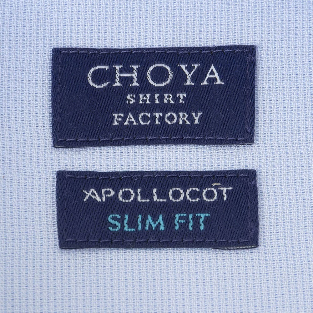 CHOYA SHIRT FACTORY 日清紡アポロコット スリムフィット 長袖