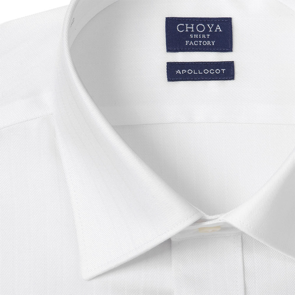 CHOYA SHIRT FACTORY 日清紡アポロコット 長袖 ワイシャツ