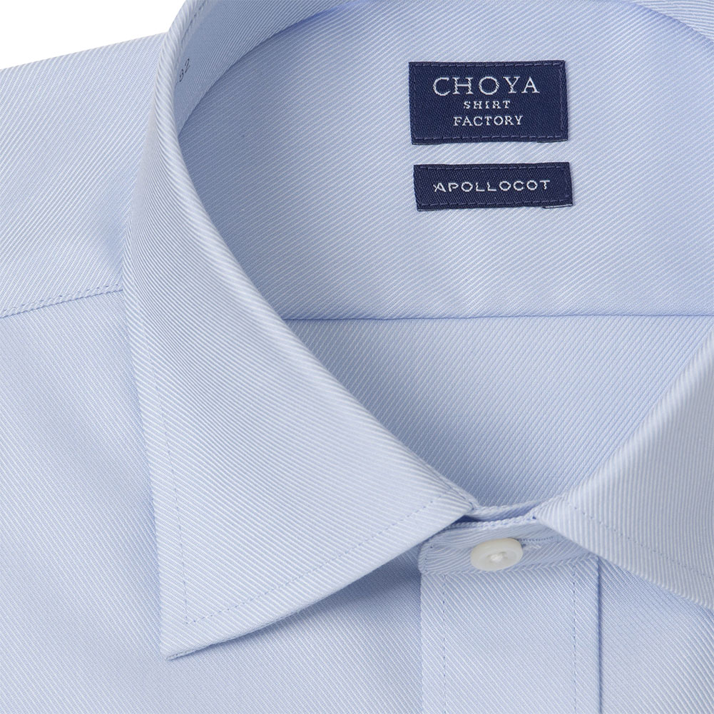 CHOYA SHIRT FACTORY 日清紡アポロコット 長袖 ワイシャツ メンズ 形態