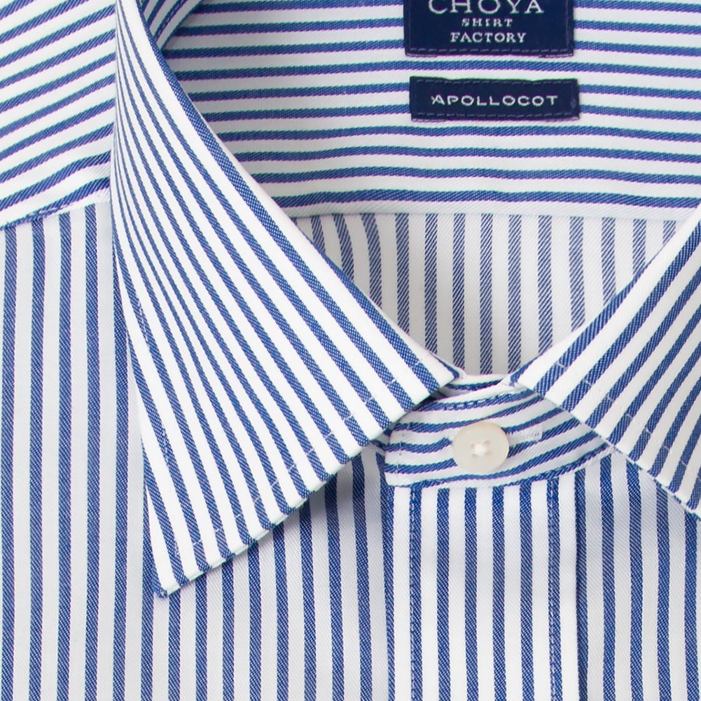 CHOYA SHIRT FACTORY 日清紡アポロコット 長袖 ワイシャツ メンズ 形態